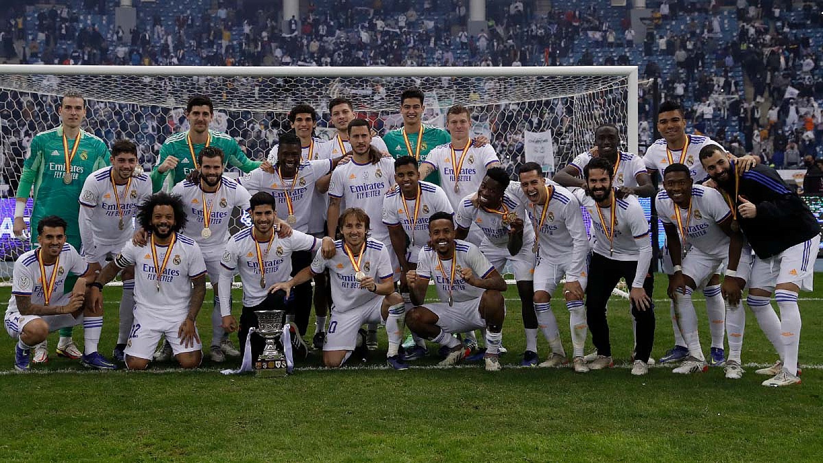 Los merengues le arrebataron la corona al Athletic Club de Bilbao (Foto Twitter Real Madrid)